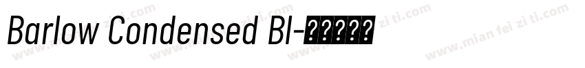 Barlow Condensed Bl字体转换